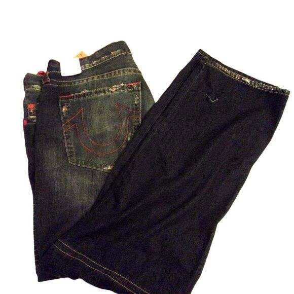 True Religion Slim Moto Distressed Colored Jeans Size 42-44 New Men - Picture 10 of 15